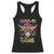 Mardi Gras Racerback Tank Top Moo-di Bead Heifer Cow Fat Tuesday Festival TS09 Black Print Your Wear