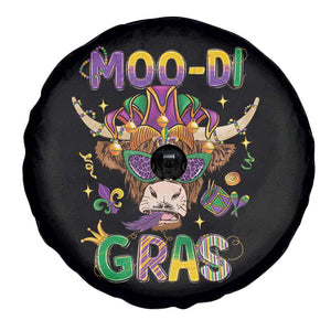 Mardi Gras Spare Tire Cover Moo-di Bead Heifer Cow Fat Tuesday Festival TS09 Print Your Wear