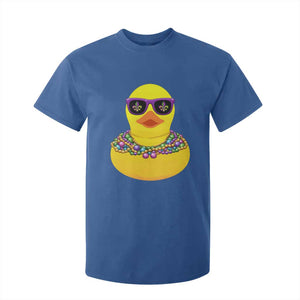 Mardi Gras Beads Cool Rubber Duck Fat Tuesday Festival T Shirt For Kid TS09 Royal Blue Print Your Wear