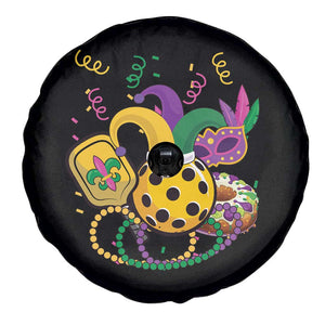 Mardi Gras Pickleball Jester Hat Beads Spare Tire Cover TS09 Print Your Wear