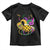 Mardi Gras Pickleball Jester Hat Beads Toddler T Shirt TS09 Black Print Your Wear