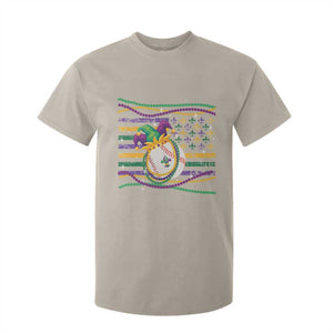 Mardi Gras Baseball Jester Hat Beads Flag T Shirt For Kid TS09 Sand Print Your Wear