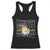 Mardi Gras Baseball Jester Hat Beads Flag Racerback Tank Top TS09 Black Print Your Wear