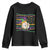 Mardi Gras Baseball Jester Hat Beads Flag Youth Sweatshirt TS09 Black Print Your Wear