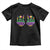 Mardi Gras Toddler T Shirt Jester Skeleton Rock Hand Fat Tuesday Festival TS09 Black Print Your Wear