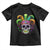 Mardi Gras Beads Sugar Skull Fat Tuesday New Orleans Toddler T Shirt TS09 Black Print Your Wear