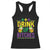Mardi Gras Racerback Tank Top Drink Up Bitch Funny Drinking Team TS09 Black Print Your Wear