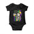 Mardi Gras Beer Lover American Flag Fat Tuesday Parade Baby Onesie TS09 Black Print Your Wear