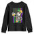 Mardi Gras Beer Lover American Flag Fat Tuesday Parade Youth Sweatshirt TS09 Black Print Your Wear