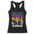 Mardi Gras Couple Matching Racerback Tank Top She's My Drunker Half TS09 Black Print Your Wear