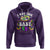 Mardi Gras Hoodie I Got The Baby Funny Pregnancy Announcement TS09 Purple Printyourwear
