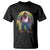 Mardi Gras Bigfoot Sasquatch Funny Fat Tuesday Parade T Shirt TS09 Black Printyourwear