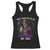 Mardi Gras Racerback Tank Top Don't Make Me Go All Voodoo On You Skeleton Witch Doctor TS09 Black Print Your Wear