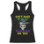 Mardi Gras Racerback Tank Top Don't Make Me Go All Voodoo On You Skull TS09 Black Print Your Wear