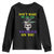 Mardi Gras Youth Sweatshirt Don't Make Me Go All Voodoo On You Skull TS09 Black Print Your Wear