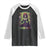 Mardi Gras Raglan Shirt Voodoo Queen Skeleton Witch Creepy Skull TS09 Black White Print Your Wear