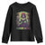 Mardi Gras Youth Sweatshirt Voodoo Queen Skeleton Witch Creepy Skull TS09 Black Print Your Wear