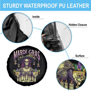 Mardi Gras Spare Tire Cover Voodoo Queen Creepy Doll TS09 Print Your Wear