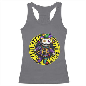I Still Play With Doll Voodoo Mardi Gras Racerback Tank Top TS09 Charcoal Print Your Wear