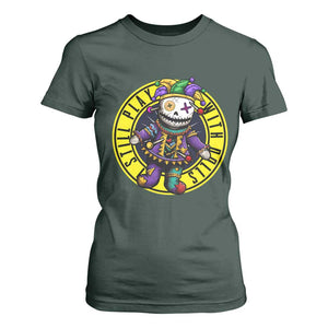 I Still Play With Doll Voodoo Mardi Gras T Shirt For Women TS09 Dark Forest Green Print Your Wear