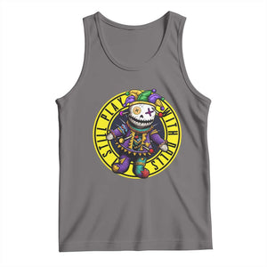 I Still Play With Doll Voodoo Mardi Gras Tank Top TS09 Deep Heather Print Your Wear