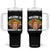 Welcome To America's Gulf Tumbler With Handle Funny Trump Sombrero Mexico TS09 One Size: 40 oz Black Print Your Wear