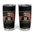 Trump 47 Tumbler Cup The Golden Age Of America Begins Right Now 2025 TS09 Black Print Your Wear