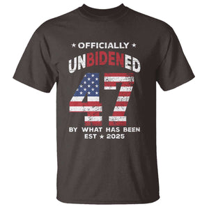 Funny Trump T Shirt Unbidened By What Has Been Pun TS09 Dark Chocolate Print Your Wear