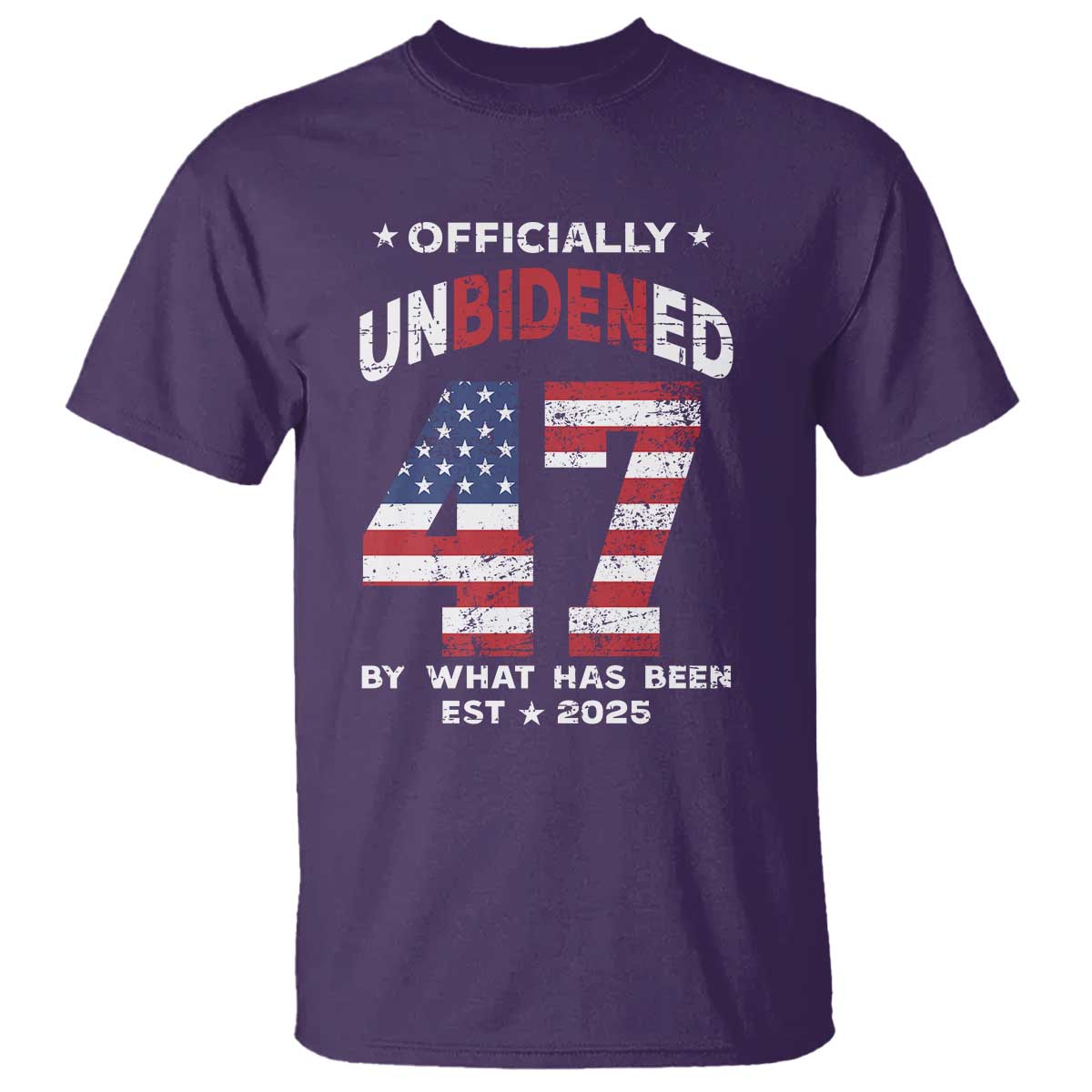Funny Trump T Shirt Unbidened By What Has Been Pun TS09 Purple Print Your Wear
