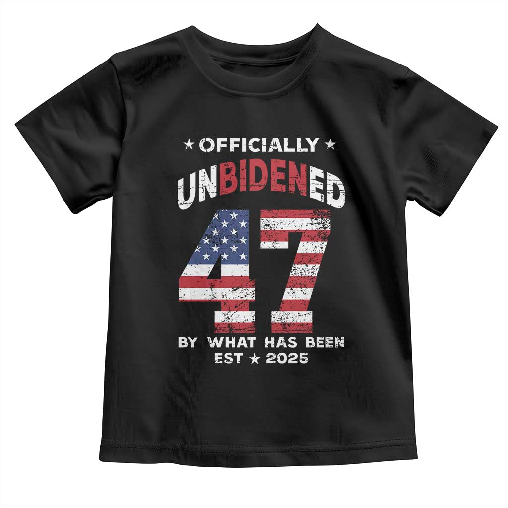 Funny Trump Toddler T Shirt Unbidened By What Has Been Pun TS09 Black Print Your Wear