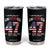 Funny Trump Tumbler Cup Unbidened By What Has Been Pun TS09 Black Print Your Wear