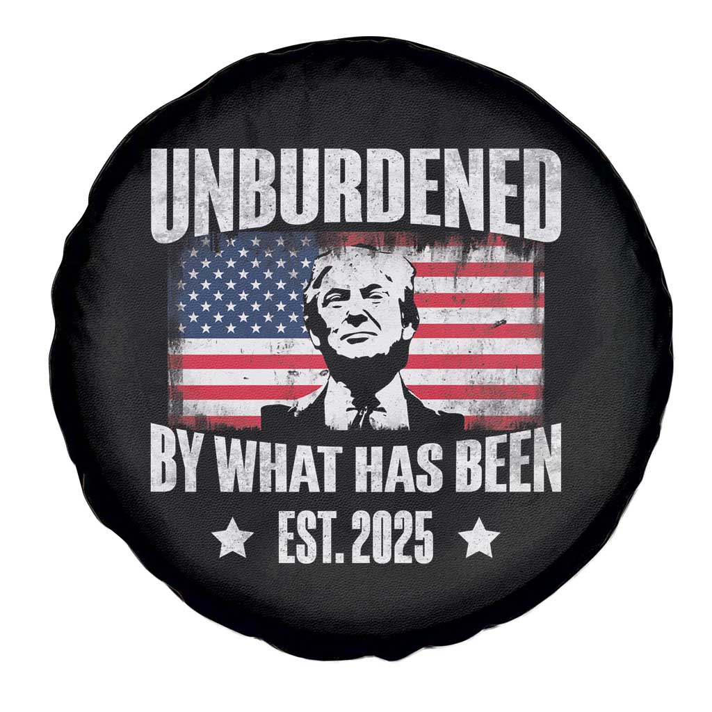 Trump 47 Spare Tire Cover Unburdened By What Has Been Est 2025 TS09 Print Your Wear