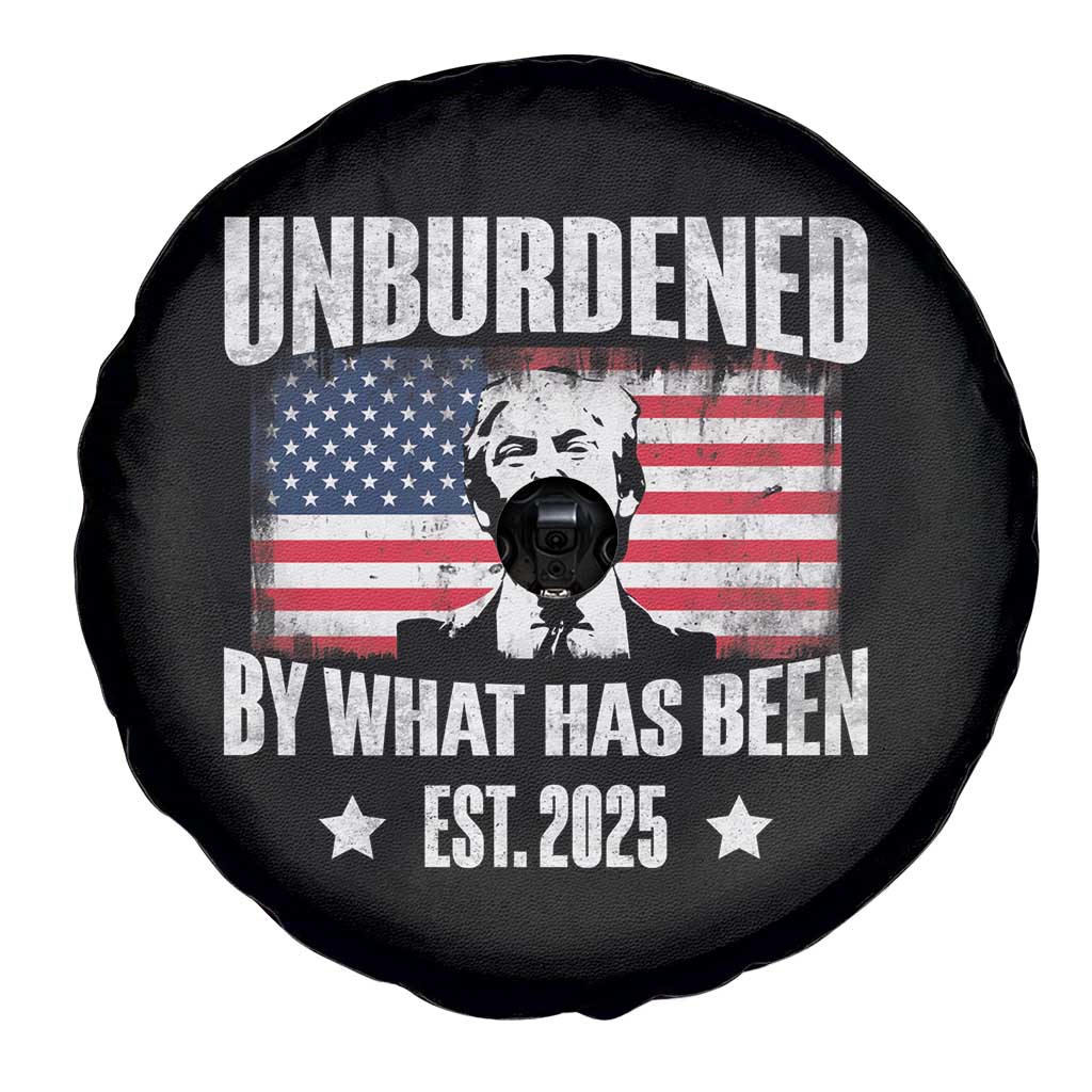 Trump 47 Spare Tire Cover Unburdened By What Has Been Est 2025 TS09 Print Your Wear