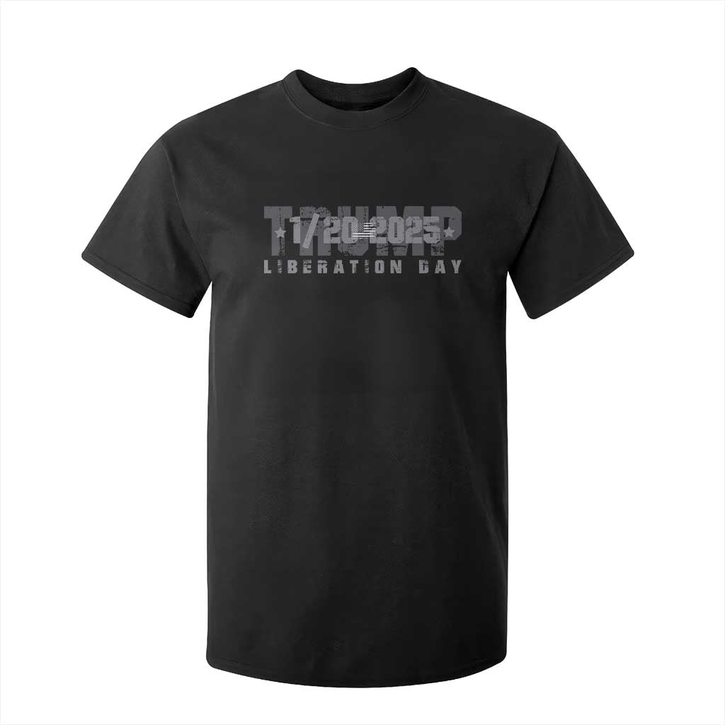 Trump Liberation Day T Shirt For Kid Inauguration Day January 20th 2025 TS09 Black Print Your Wear
