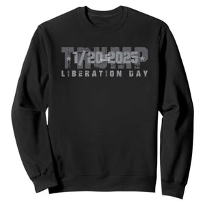 Trump Liberation Day Sweatshirt Inauguration Day January 20th 2025 TS09 Black Print Your Wear