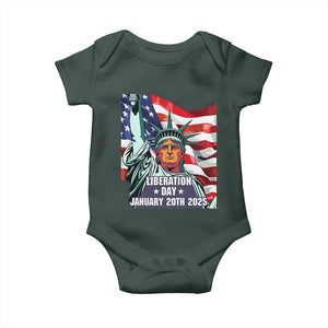 Trump Liberation Day Baby Onesie Statue Of Liberty January 20th 2025 TS09 Print Your Wear