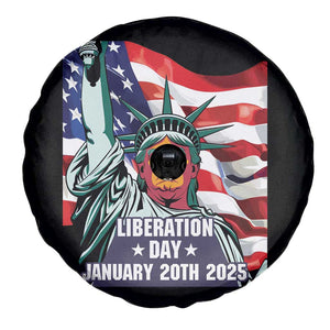 Trump Liberation Day Spare Tire Cover Statue Of Liberty January 20th 2025 TS09 Print Your Wear