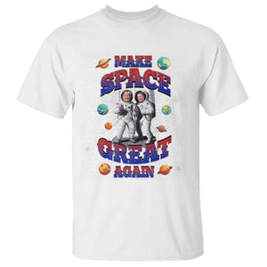 Funny Trump Elon Musk T Shirt Make Space Great Again TS09 White Print Your Wear