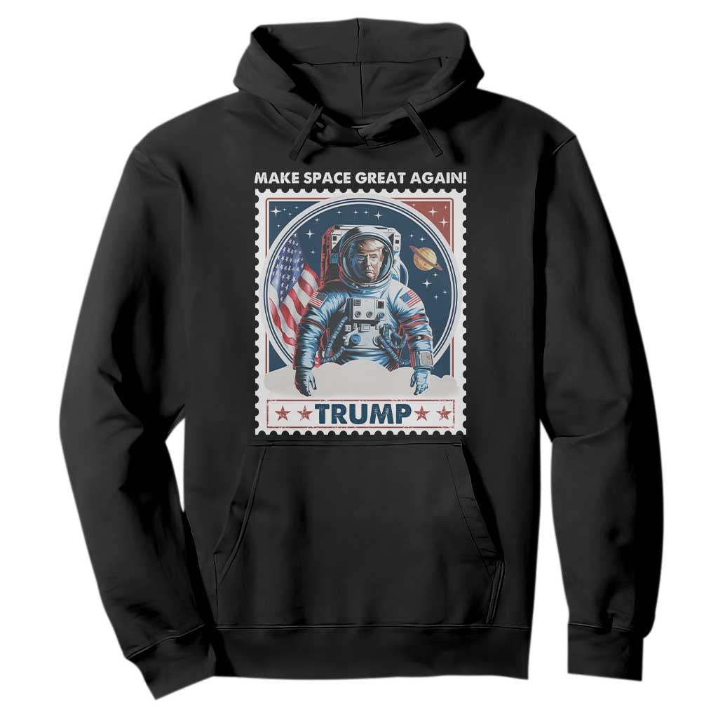 Funny Trump Hoodie Make Space Great Again TS09 Black Print Your Wear