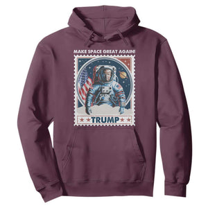 Funny Trump Hoodie Make Space Great Again TS09 Maroon Print Your Wear