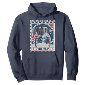 Funny Trump Hoodie Make Space Great Again TS09 Navy Print Your Wear