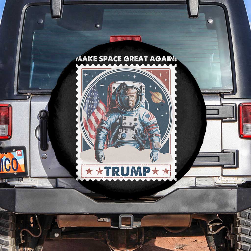 Funny Trump Spare Tire Cover Make Space Great Again TS09 No hole Black Print Your Wear