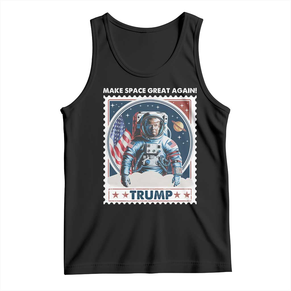 Funny Trump Tank Top Make Space Great Again TS09 Black Print Your Wear