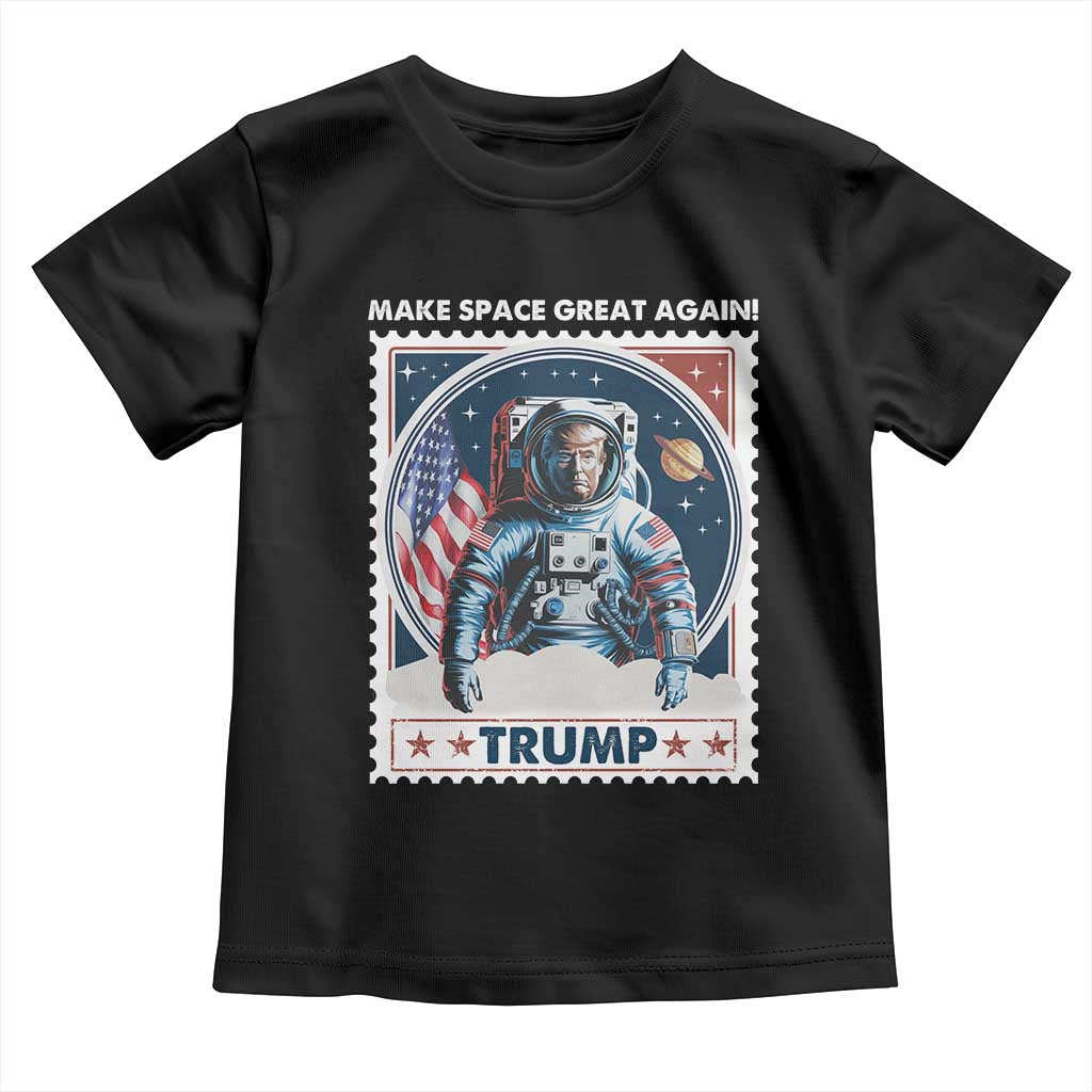 Funny Trump Toddler T Shirt Make Space Great Again TS09 Black Print Your Wear