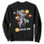 Trump Bitcoin Sweatshirt Believe Me Astronaut Trump Moon Outer Space TS09 Black Print Your Wear