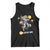 Trump Bitcoin Tank Top Believe Me Astronaut Trump Moon Outer Space TS09 Black Print Your Wear