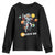 Trump Bitcoin Youth Sweatshirt Believe Me Astronaut Trump Moon Outer Space TS09 Black Print Your Wear