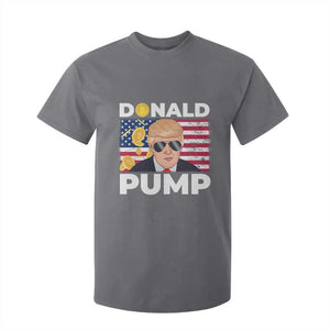 Bitcoin Trump T Shirt For Kid Donald Pump Funny Crypto TS09 Charcoal Print Your Wear