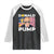 Bitcoin Trump Raglan Shirt Donald Pump Funny Crypto TS09 Black White Print Your Wear