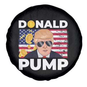 Bitcoin Trump Spare Tire Cover Donald Pump Funny Crypto TS09 Print Your Wear